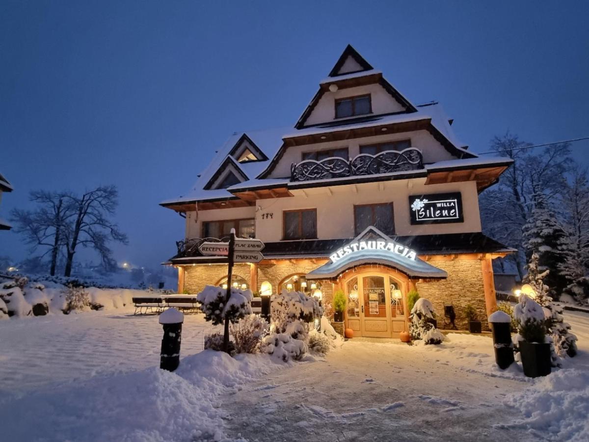 Willa Silene - Goralska Muzyka Na Zywo, Blisko Termy I Wyciagow Bukowina Tatrzanska Exterior photo